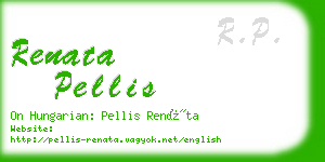 renata pellis business card